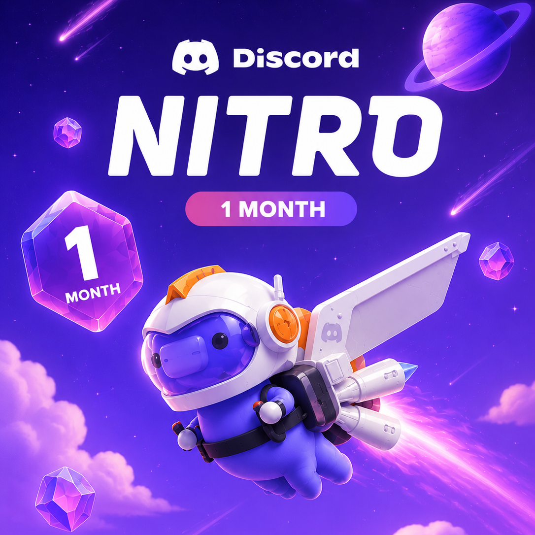 Discord Nitro 1 mês