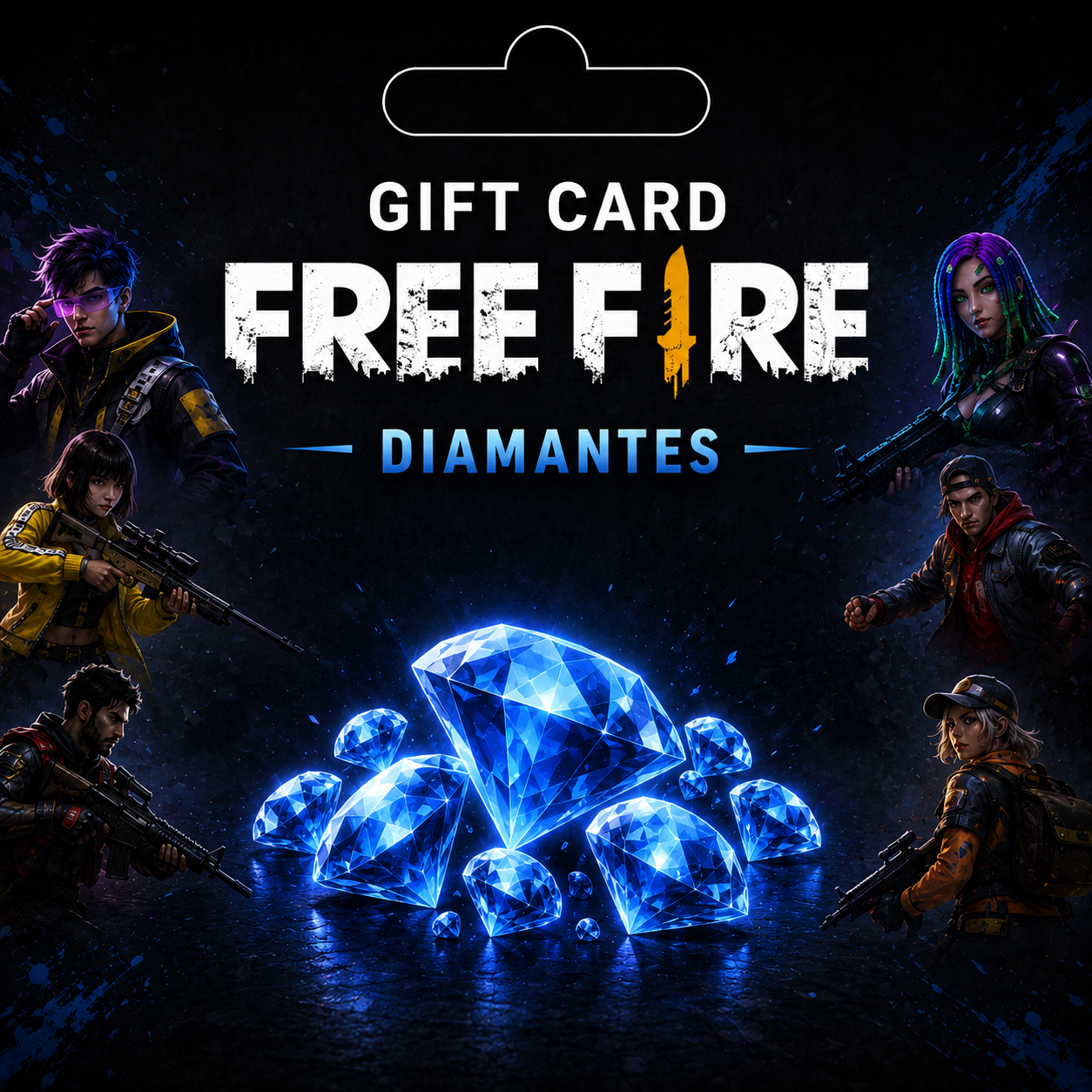 Diamantes — Free Fire 310 Diamantes