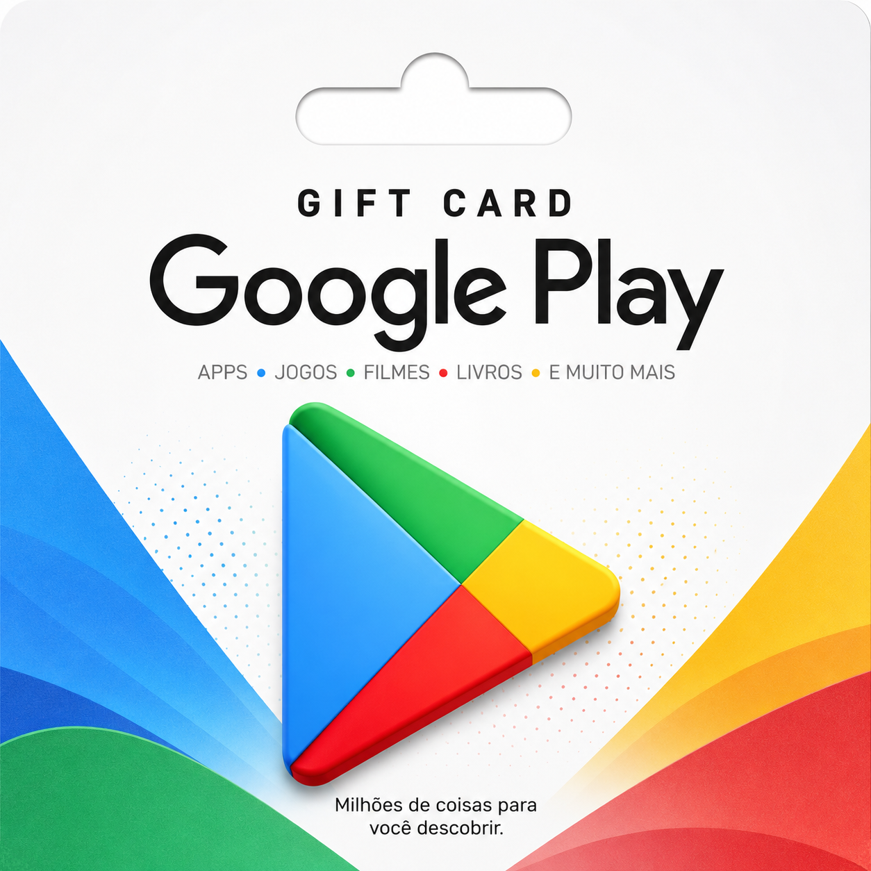 Gift Card Google Play R$ 20